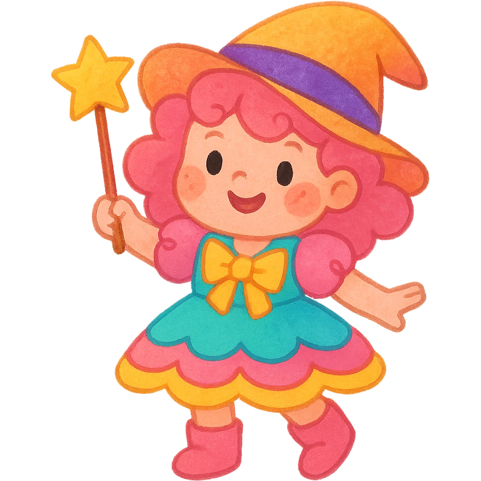 A character similar to the reference image, style 4 emoji