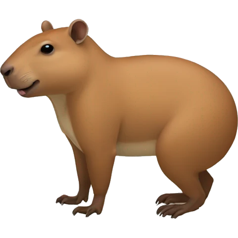 capibara goro navidad emoji
