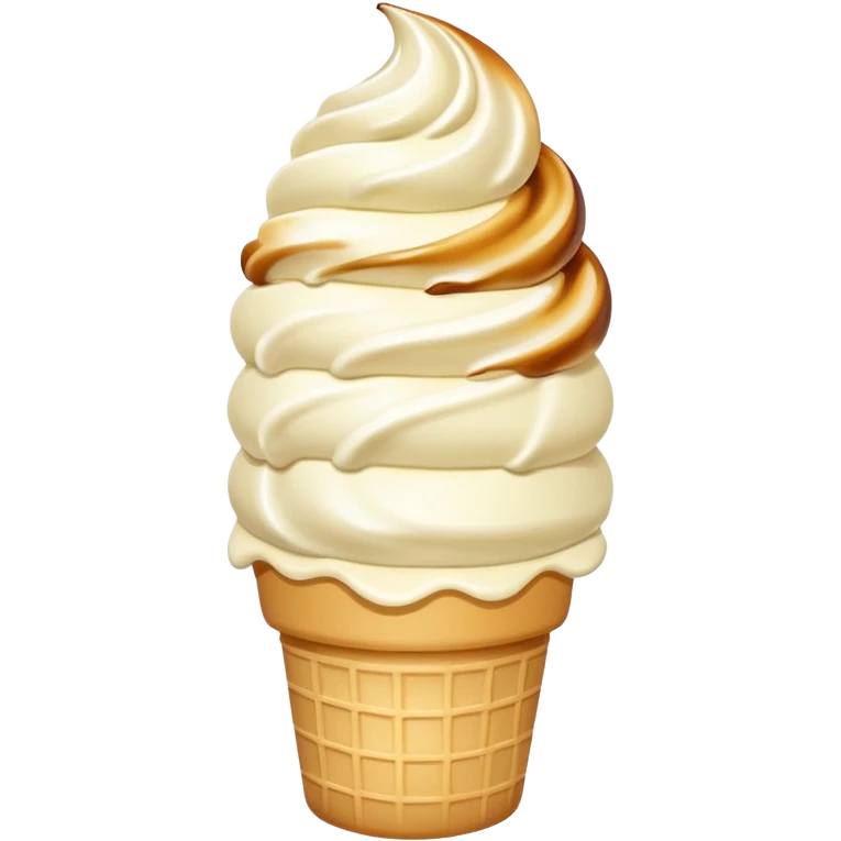 vanilla ice cream emoji
