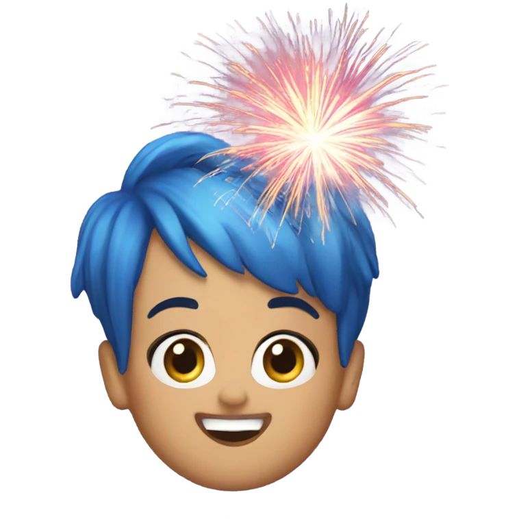 Katy perry with firework emoji