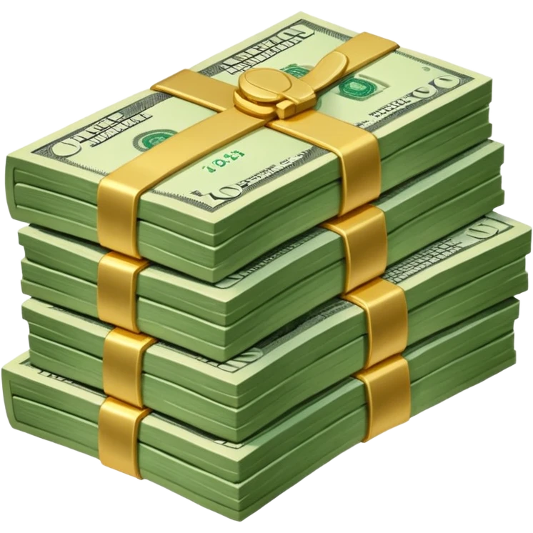 Сделай пачку денег как в GTA San Andreas emoji