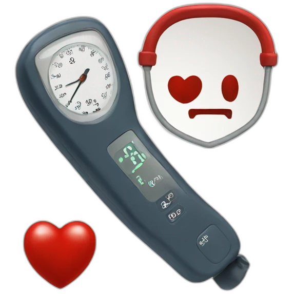 measure bloodpressure emoji