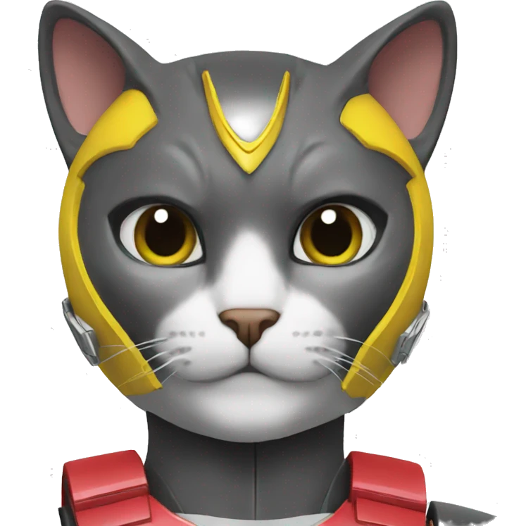 cat power ranger emoji
