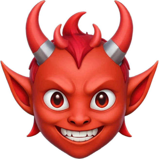 smiling  cute littile demon  emoji