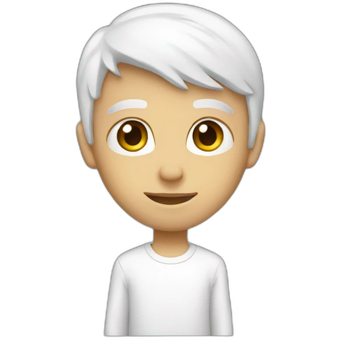 white af1 emoji