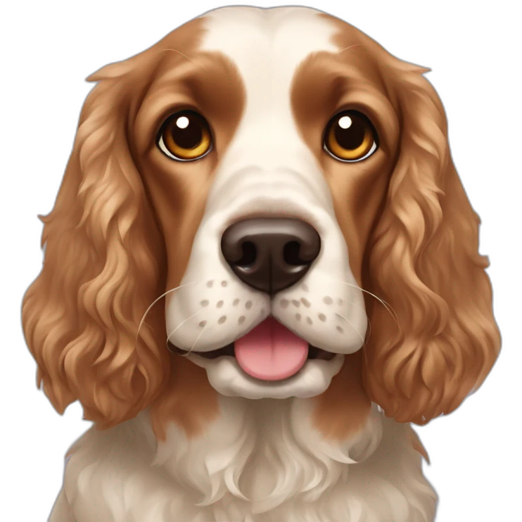 Cocker spaniel anglais emoji