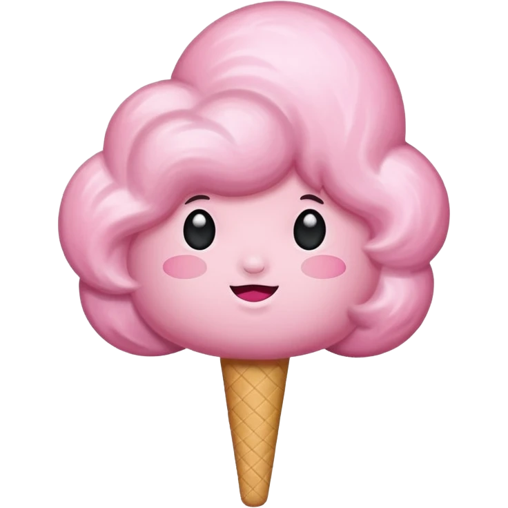 Cotton candy emoji