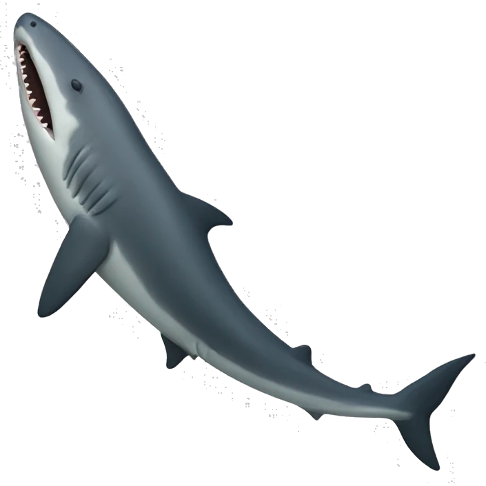 Basking shark emoji