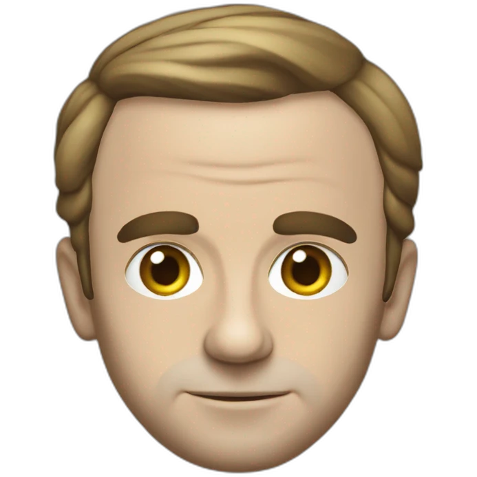 Macron en slip emoji