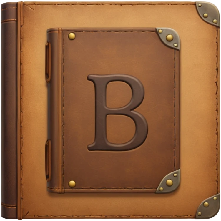 a book with label "B1" on its cover emoji
