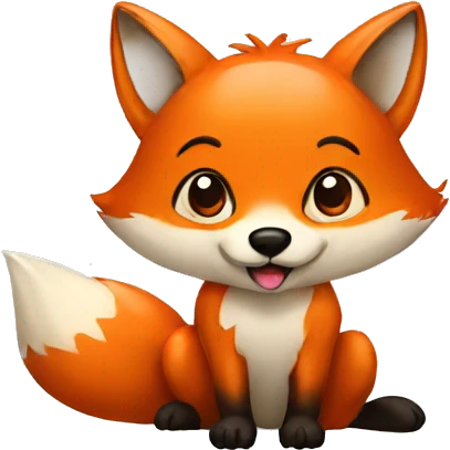 Fox with mole emoji