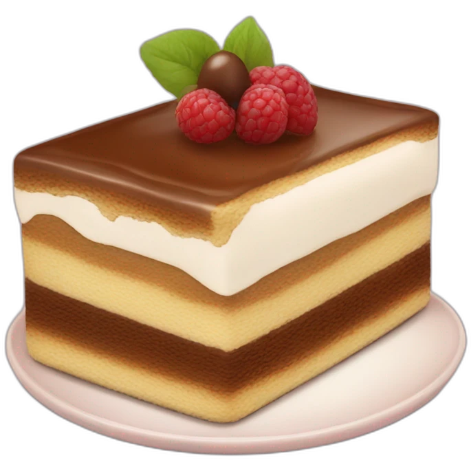 Tiramisu avec boudoir  emoji