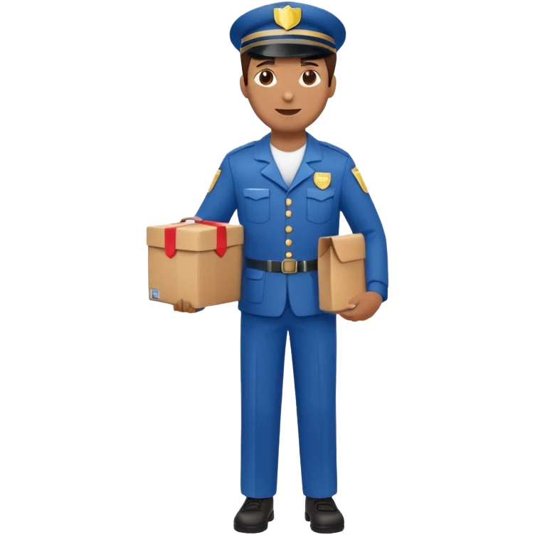 mailman full body emoji