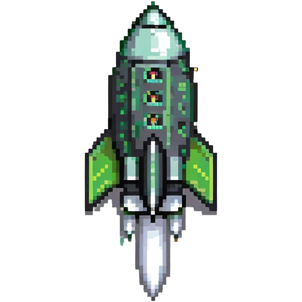 Green check mark with a rocket ship next to it, signifying a successful deployment emoji