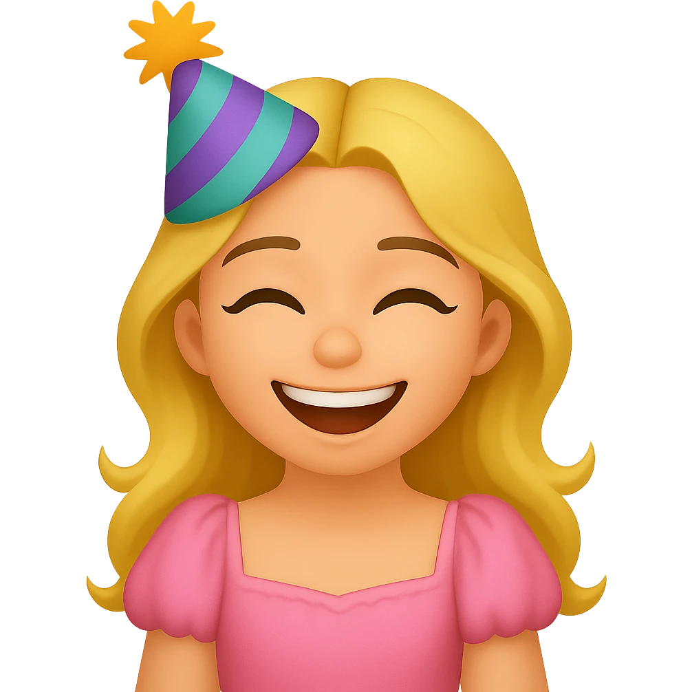 party hat emoji