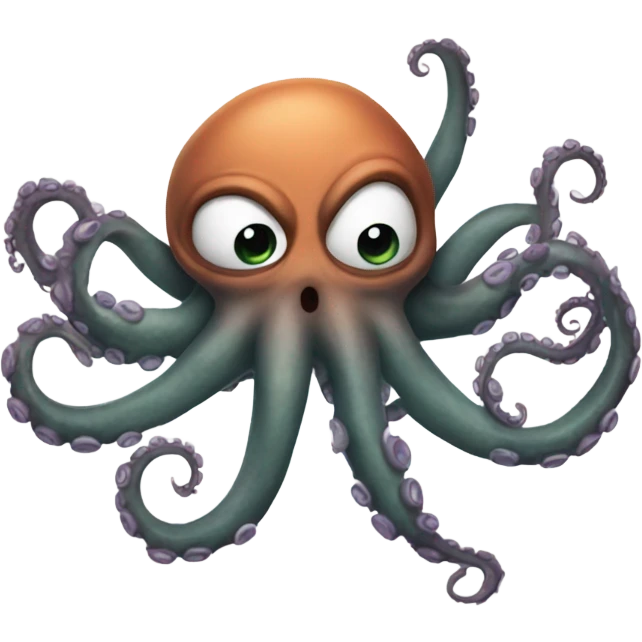 mad octopus  emoji