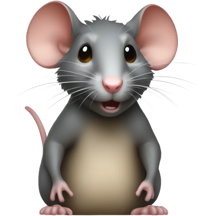 ratty is scheming cunningly plotting a misdeed emoji