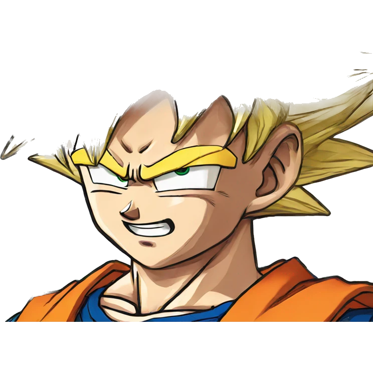 Sun goku dragon ball z emoji