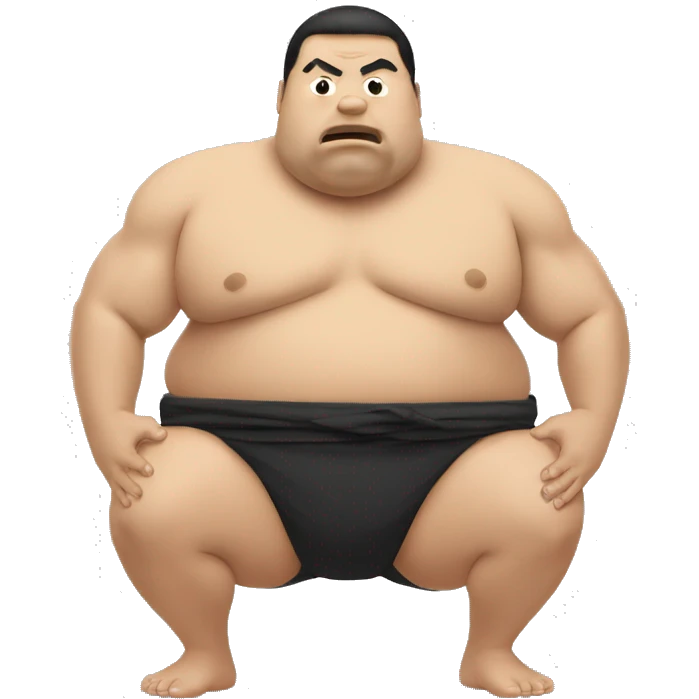 sumo squat emoji