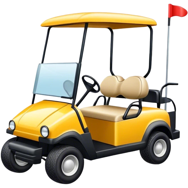 Golf cart emoji