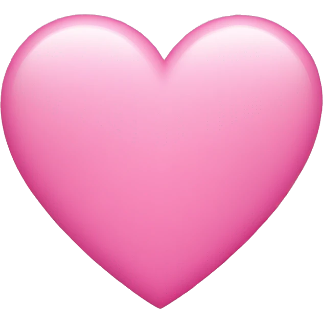 pink heart emoji