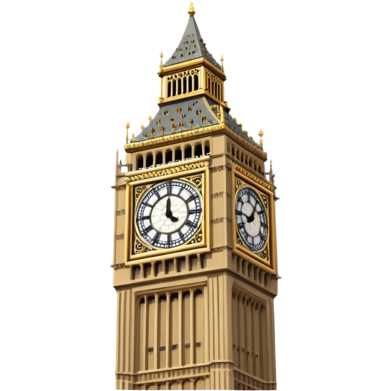 The Big Ben emoji