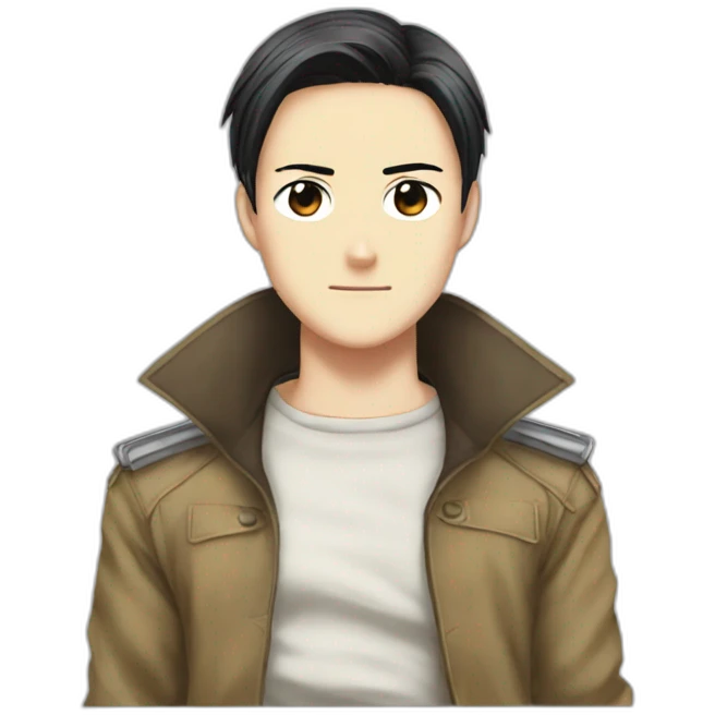 levi from aot emoji