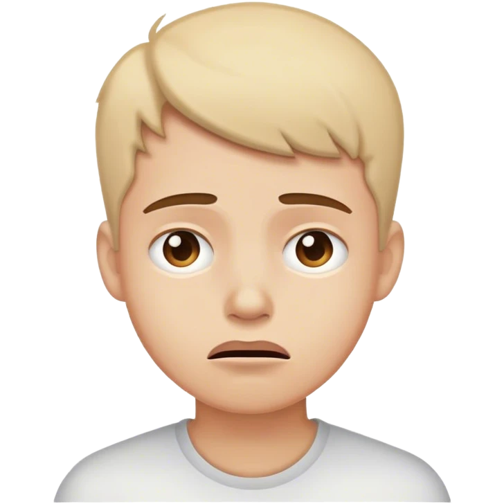 Stressed emoji