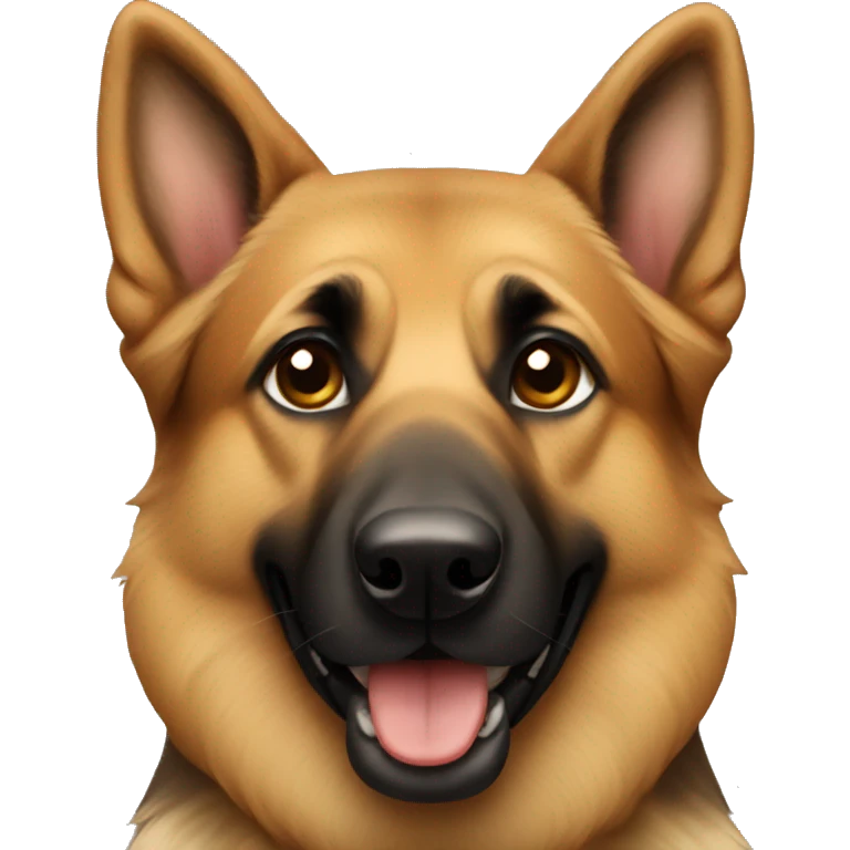 German shepherd  emoji