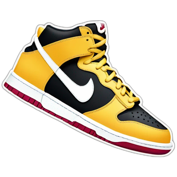 Nike Dunk high emoji