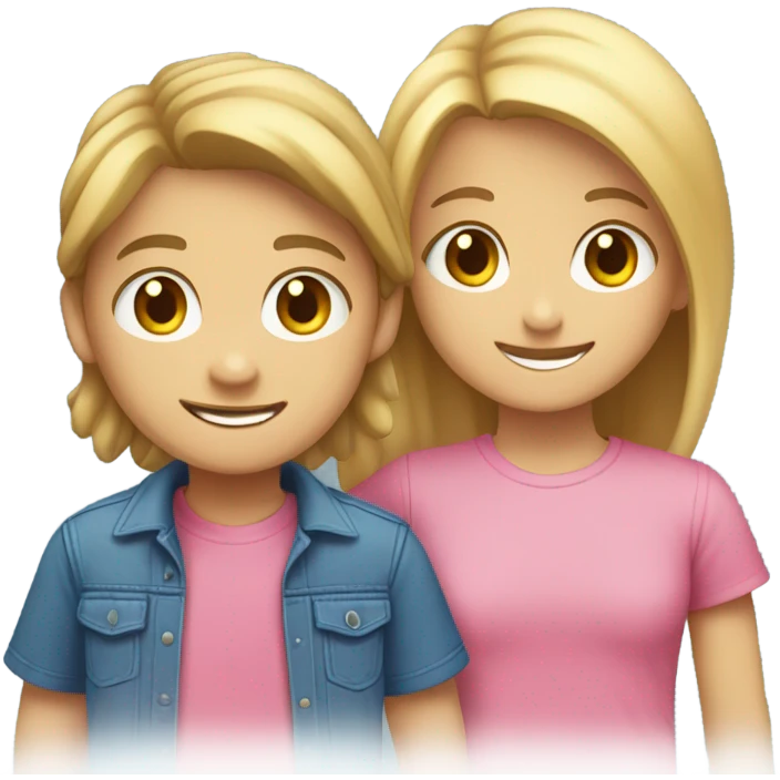 boy and girl emoji