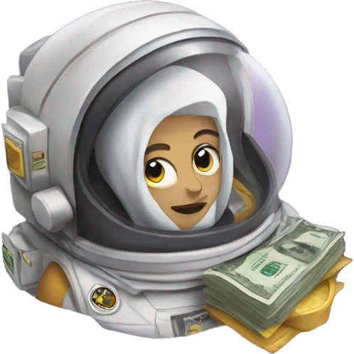 Space cash emoji