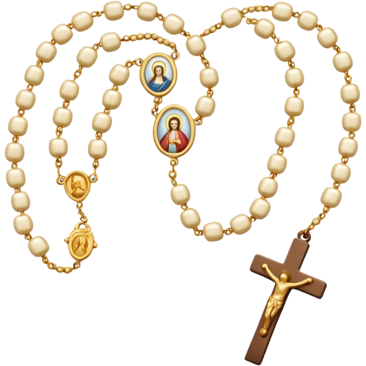 Rosario católico  emoji
