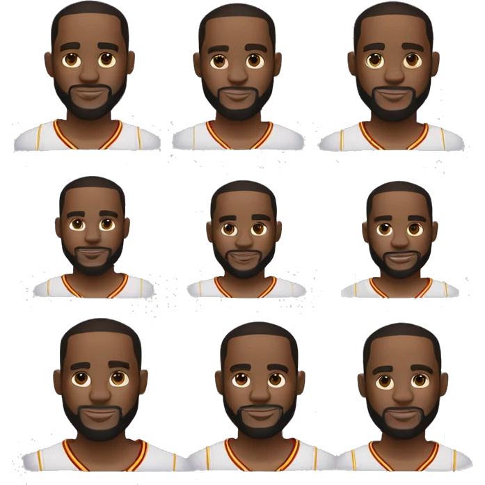 LeBron James ￼ emoji