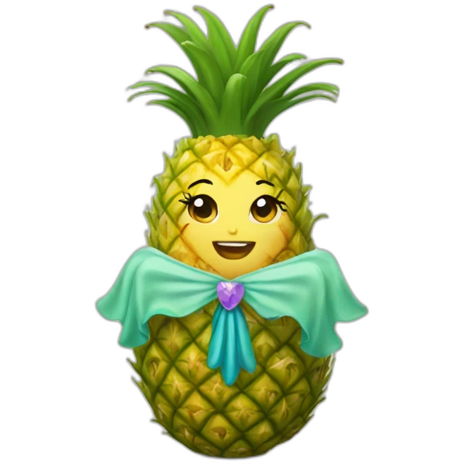 fairy godmother pineapple emoji