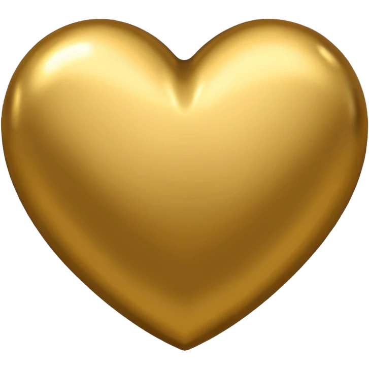 Golden Heart emoji