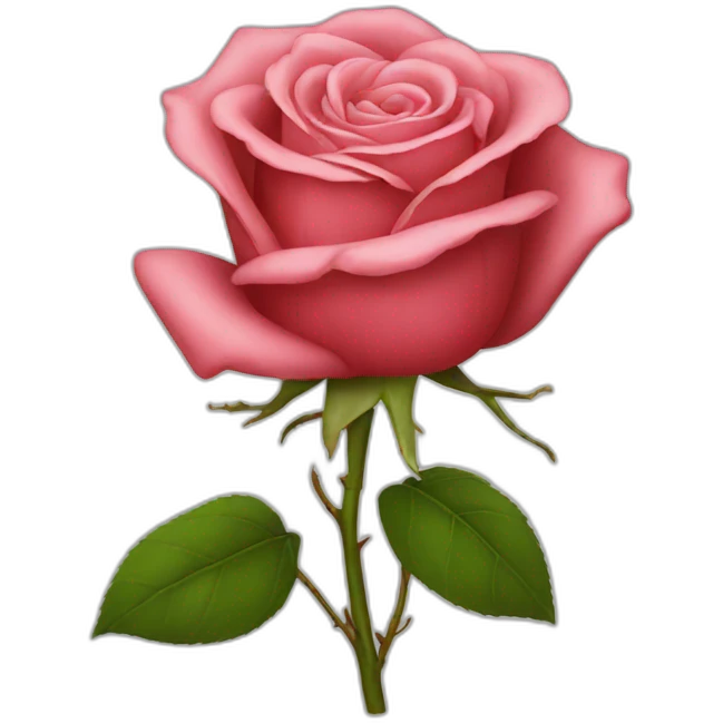 Rose emoji