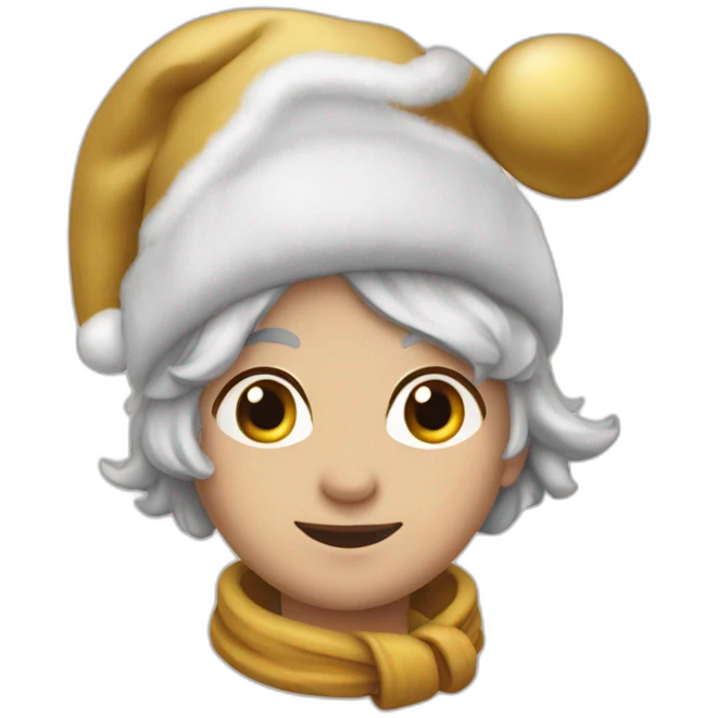 phacochere bonet de noel emoji