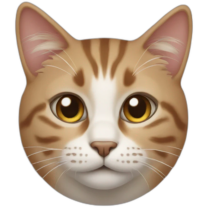 cat with small nose emoji