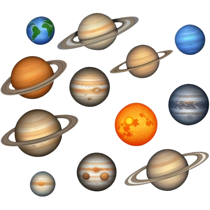solar system emoji