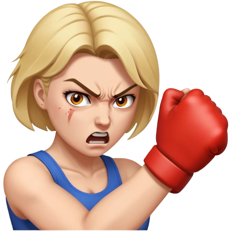 woman punching woman in face emoji