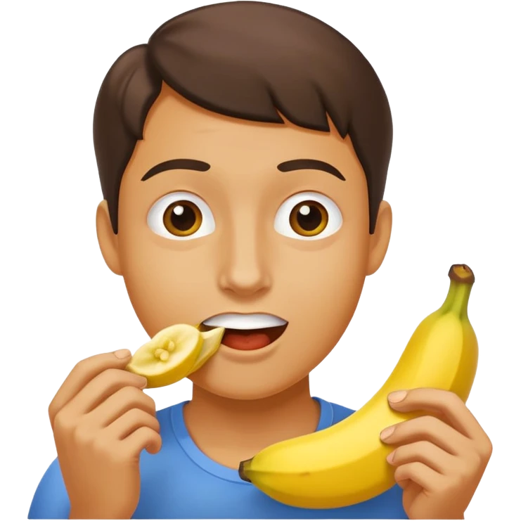 lutschen Banane emoji