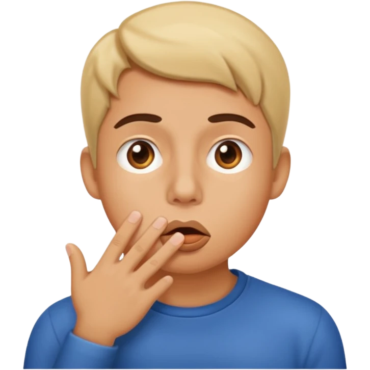 shhh wow emoji