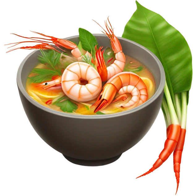 Tom yum soup emoji