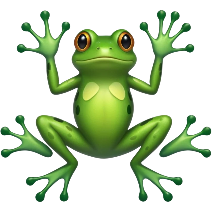 a frog emoji