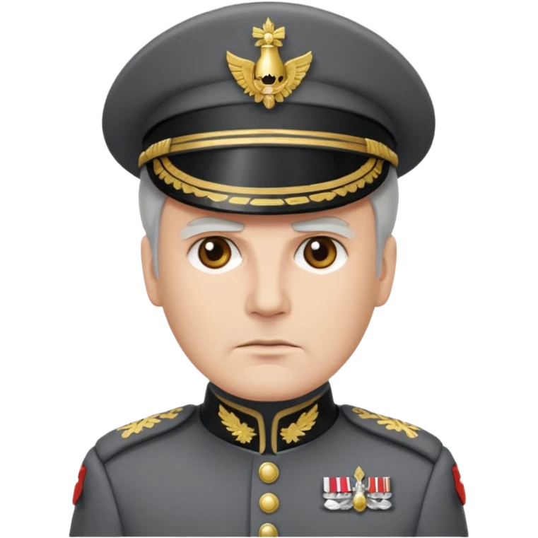 An emoji for discord of an Imperial Commander in something 90% like star wars emoji