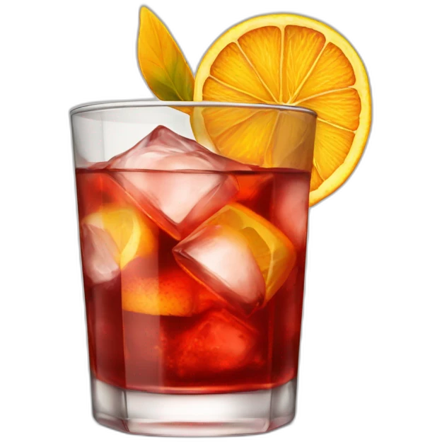 Cocktail Negroni  emoji