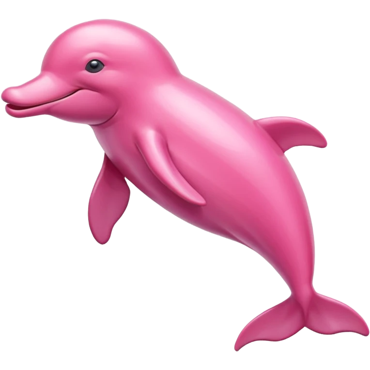 The amazon pink river dolphin emoji