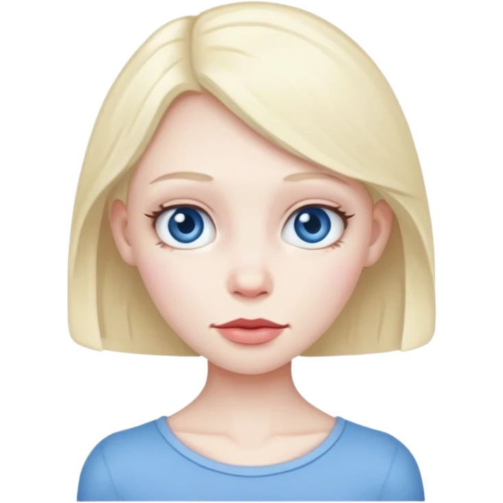 Bonnie Blue skinny emoji