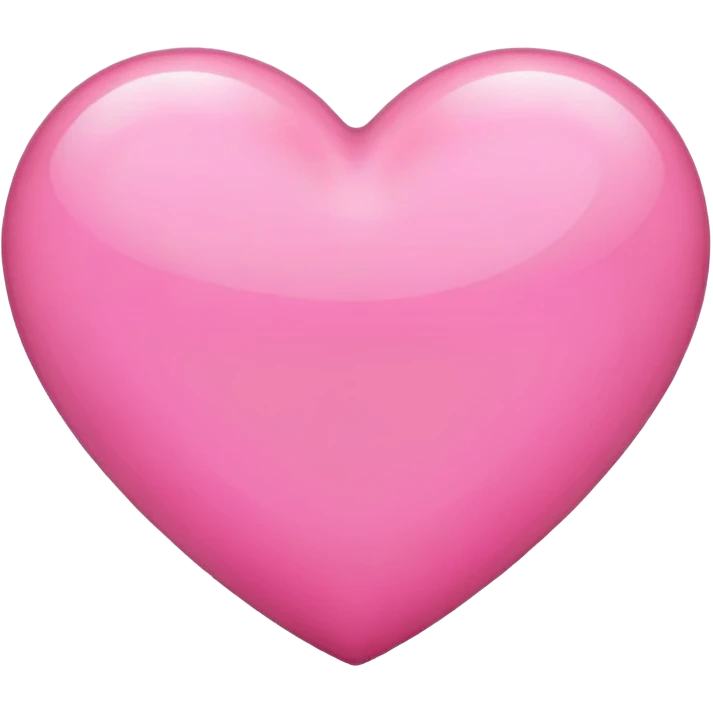 Pink heart emoji